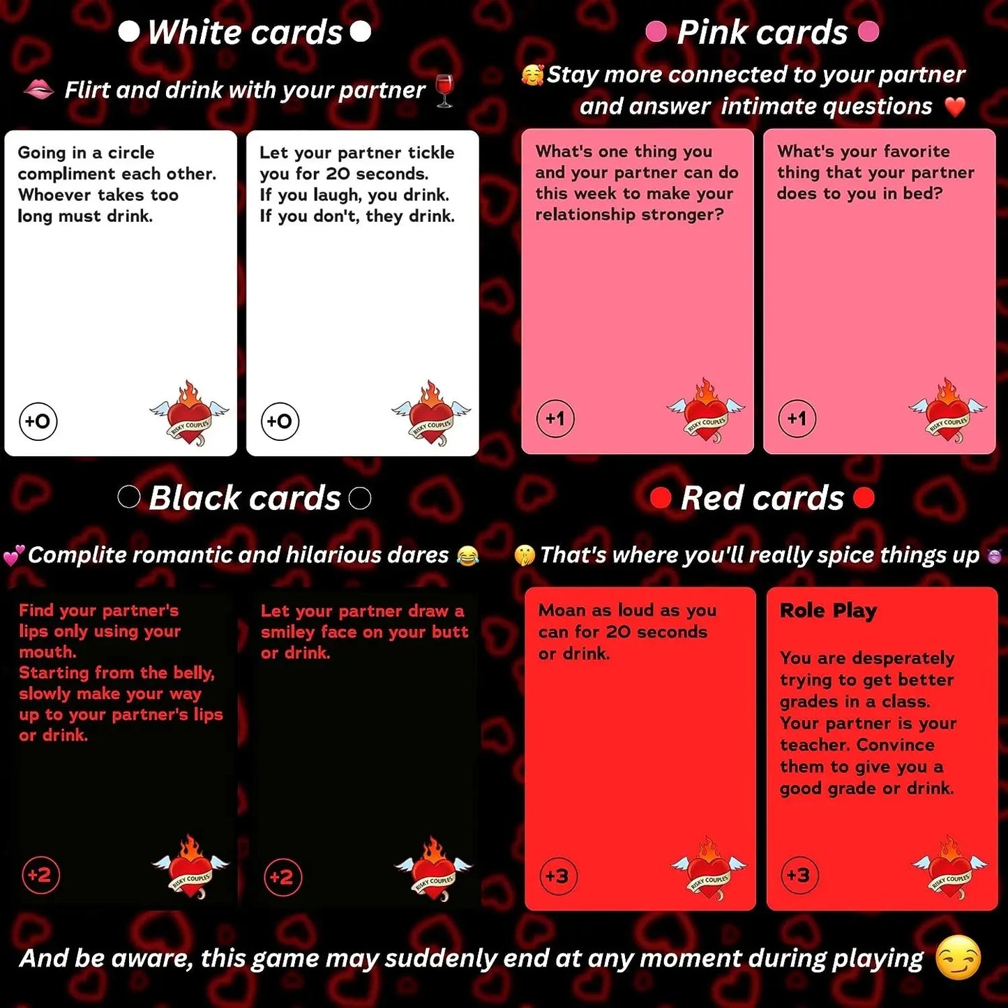 Risk It Or Drink It Fun Party Game For College Card Game Drinking Game Pregame Night Hilarious Dares Challenges Questions Adult