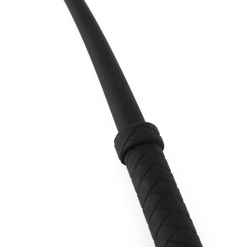 BDSM Bondage Silicone Riding Whip - Adult Flirting, Spanking and Fetish Games - Sex Toys for Couples - Grip Detail