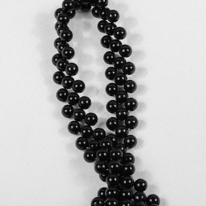 Pearl Body Chain Sexy Women Beaded Overlay Cover Up Top Bra Beach Jewelry Costume Statement Chunky Beads Shoulder Accessories