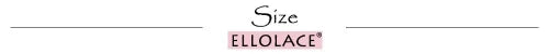 Ellolace Sensual Lingerie - Fancy Floral Silky/Sheen - Transparent Exotic Underwear/Garter Sets - Size Tab