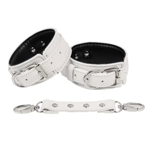 50766568259924 - BDSM/Adult Games/Bondage -  Wrist or Ankle Cuffs/Restraints - Bondage, Erotic Sex Toys - White version