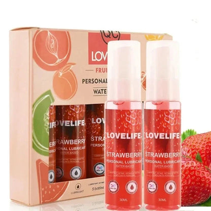 30ml Strawberry Flavour Edible Lubricant for Anal/Vaginal Oral Sex - Adult Sex Products - Strawberry Favour