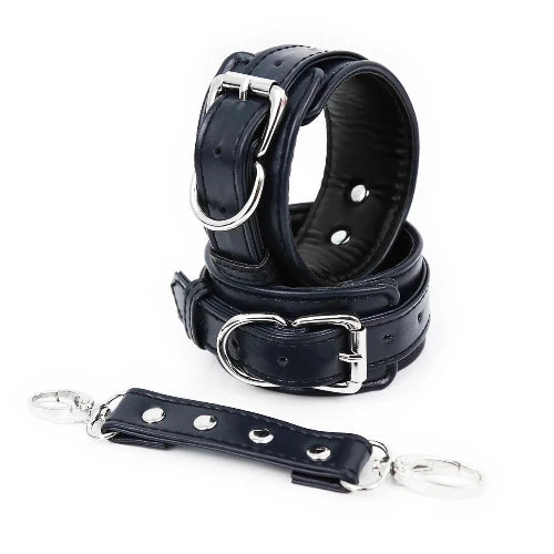 50766568358228 - BDSM/Adult Games/Bondage -  Wrist or Ankle Cuffs/Restraints - Bondage, Erotic Sex Toys - Black